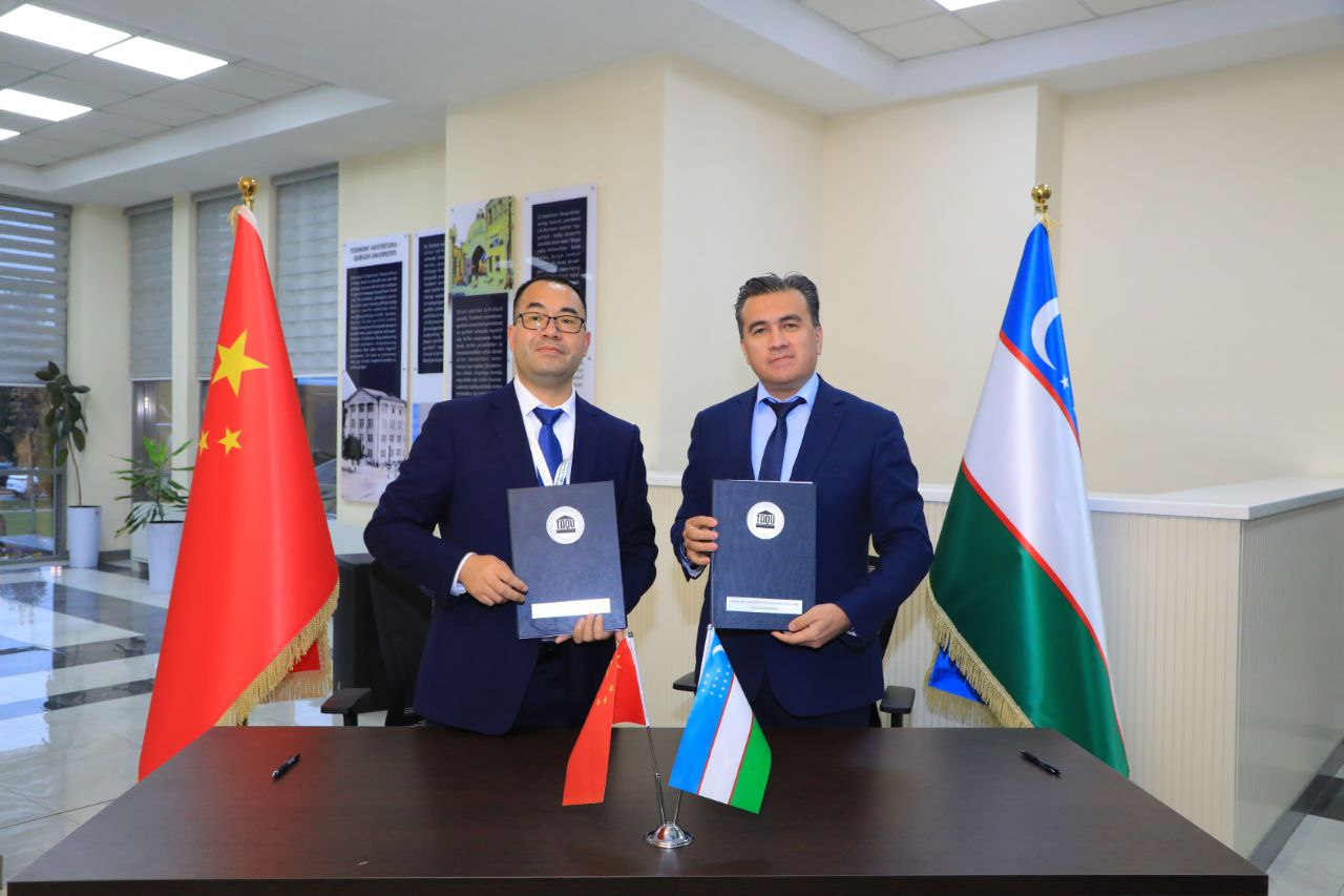 Toshkent arxitektura-qurilish universiteti va Anhui Jianzhu University o‘rtasida hamkorlik memorandumi imzolandi